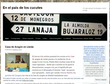 Tablet Screenshot of enelpaisdeloscucutes.wordpress.com