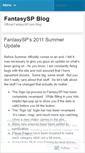 Mobile Screenshot of fantasysp.wordpress.com
