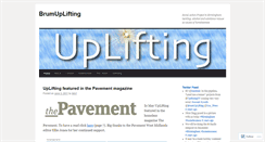 Desktop Screenshot of brumuplifting.wordpress.com