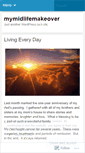 Mobile Screenshot of mymidlifemakeover.wordpress.com