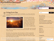 Tablet Screenshot of mymidlifemakeover.wordpress.com