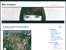 Tablet Screenshot of campanamike.wordpress.com