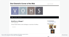 Desktop Screenshot of drvohs.wordpress.com