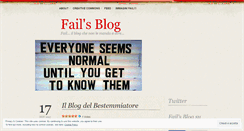 Desktop Screenshot of failb.wordpress.com