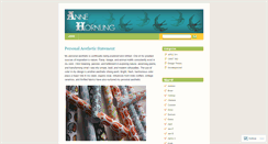 Desktop Screenshot of annehornung.wordpress.com
