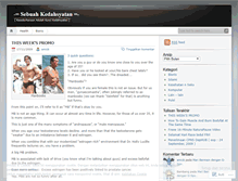 Tablet Screenshot of kedahsyatan.wordpress.com