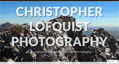 Desktop Screenshot of christopherlofquist.wordpress.com
