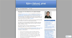 Desktop Screenshot of bjornodlund.wordpress.com