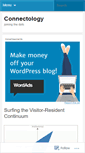 Mobile Screenshot of connectology.wordpress.com