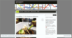 Desktop Screenshot of inthesity.wordpress.com