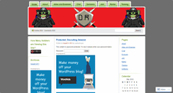 Desktop Screenshot of darkraidersofcp.wordpress.com