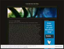Tablet Screenshot of iamthetruevine.wordpress.com