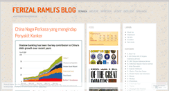 Desktop Screenshot of ferizalramli.wordpress.com