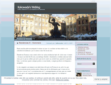 Tablet Screenshot of kokowada.wordpress.com