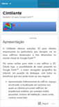Mobile Screenshot of cintilante3d.wordpress.com