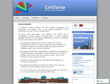 Tablet Screenshot of cintilante3d.wordpress.com