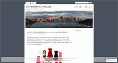 Desktop Screenshot of informationaustralia.wordpress.com