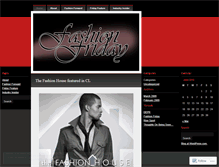 Tablet Screenshot of fashionfriday.wordpress.com