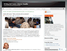 Tablet Screenshot of centroabierto.wordpress.com