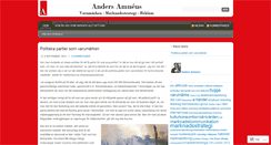 Desktop Screenshot of andersamneus.wordpress.com