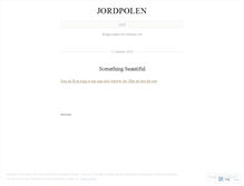 Tablet Screenshot of jordpolen.wordpress.com