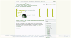 Desktop Screenshot of geisenheimer.wordpress.com