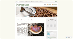 Desktop Screenshot of cafeysalud.wordpress.com