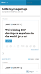 Mobile Screenshot of bellezaymaquillaje.wordpress.com