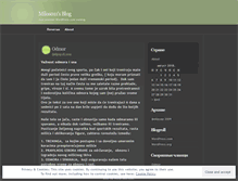 Tablet Screenshot of milos011.wordpress.com