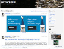 Tablet Screenshot of odwanpodidi.wordpress.com