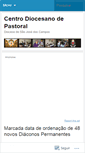 Mobile Screenshot of centrodiocesano.wordpress.com