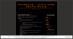 Desktop Screenshot of pojoktab.wordpress.com