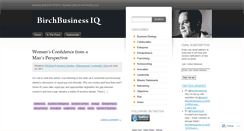 Desktop Screenshot of birchbusinessiq.wordpress.com