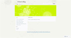 Desktop Screenshot of chinochang.wordpress.com