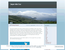 Tablet Screenshot of jasperdc88.wordpress.com
