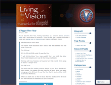 Tablet Screenshot of communityforspiritualliving.wordpress.com