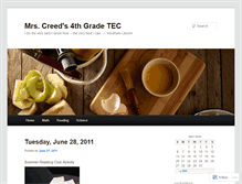 Tablet Screenshot of creedtec.wordpress.com