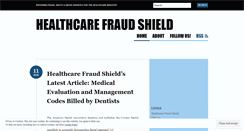 Desktop Screenshot of hcfraudshield.wordpress.com