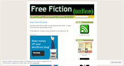 Desktop Screenshot of freefictiononline.wordpress.com