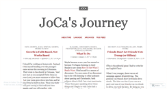 Desktop Screenshot of joca4christ.wordpress.com