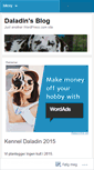 Mobile Screenshot of daladin.wordpress.com