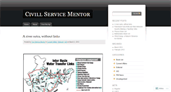 Desktop Screenshot of civilservicementor.wordpress.com