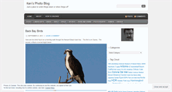 Desktop Screenshot of kenwelch.wordpress.com