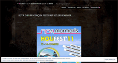 Desktop Screenshot of holifest11.wordpress.com