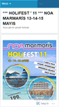 Mobile Screenshot of holifest11.wordpress.com