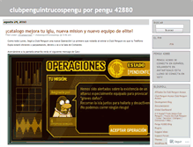 Tablet Screenshot of clubpenguintrucospengu.wordpress.com