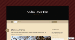 Desktop Screenshot of andradoesthis.wordpress.com
