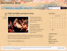 Tablet Screenshot of ibernalokoama.wordpress.com