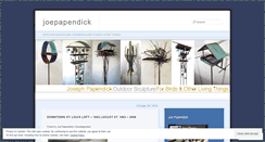 Desktop Screenshot of joepapendick.wordpress.com