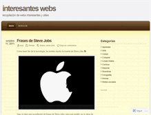Tablet Screenshot of interesanteswebs.wordpress.com